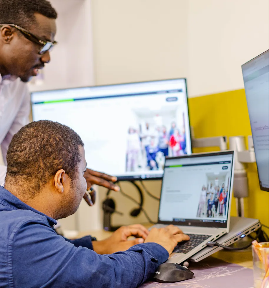 Visual overview of the abilIT application process steps for joining