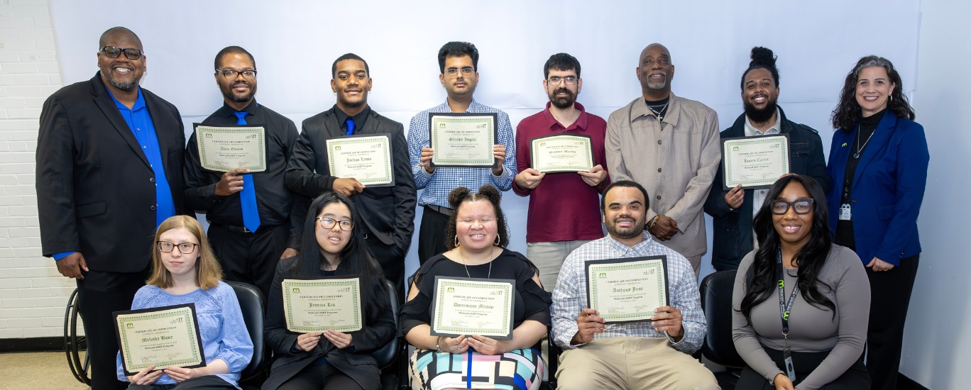 Participants exploring whether abilIT is the right free IT and cybersecurity