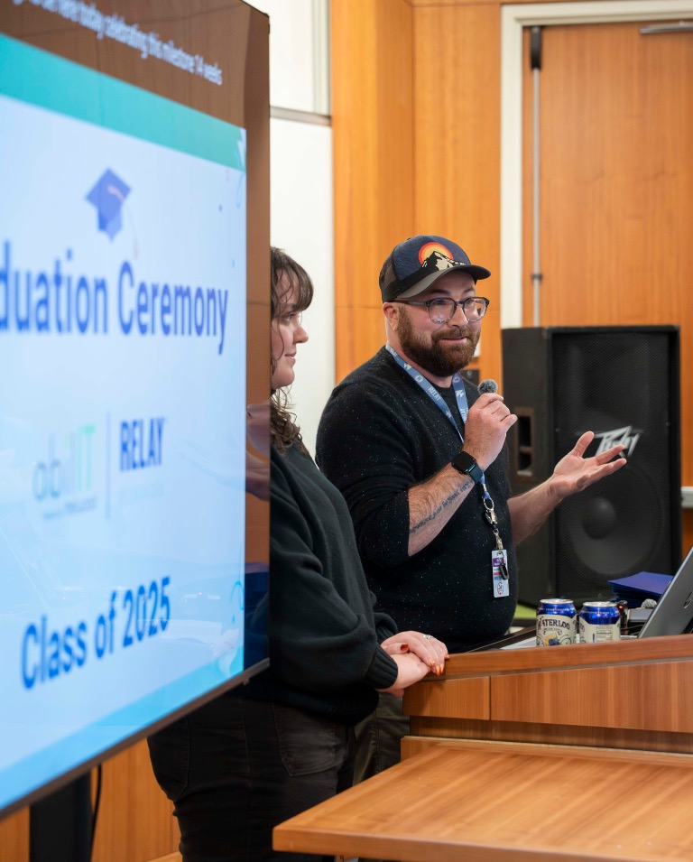 Visual overview of the abilIT training partner application process,